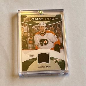 2012-13 Upper Deck Series One Jaromir Jagr Game Jersey Card